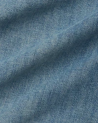 Slub Denim Western Shirt
