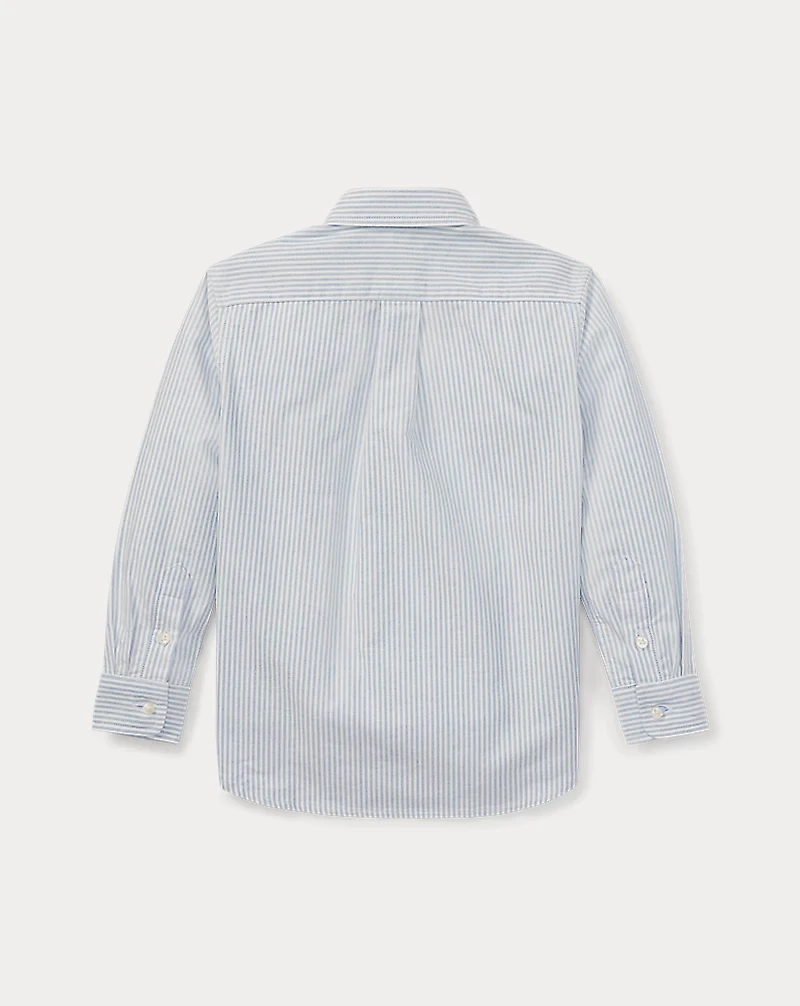 Big Pony Striped Oxford Shirt