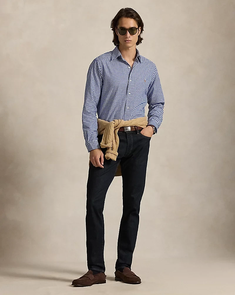 Classic Fit Gingham Oxford Shirt