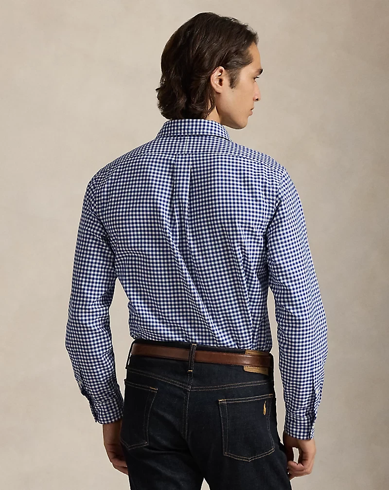 Classic Fit Gingham Oxford Shirt