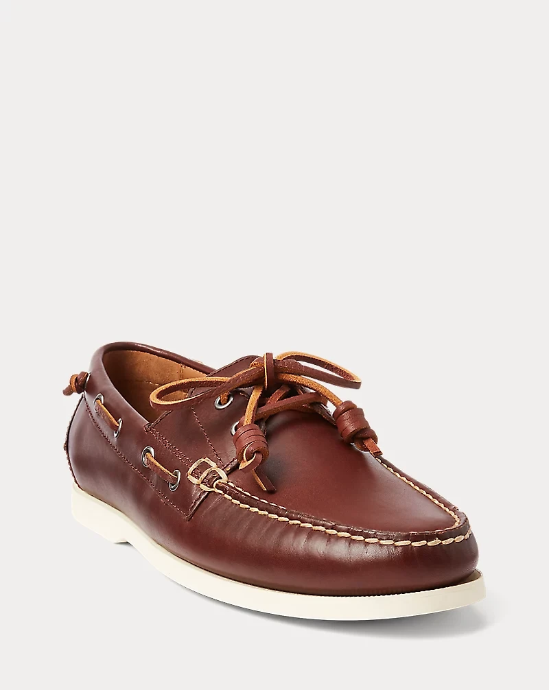Merton Leather Boat Shoe