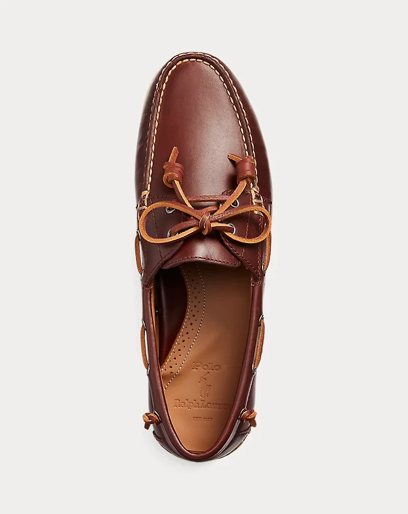 Merton Leather Boat Shoe