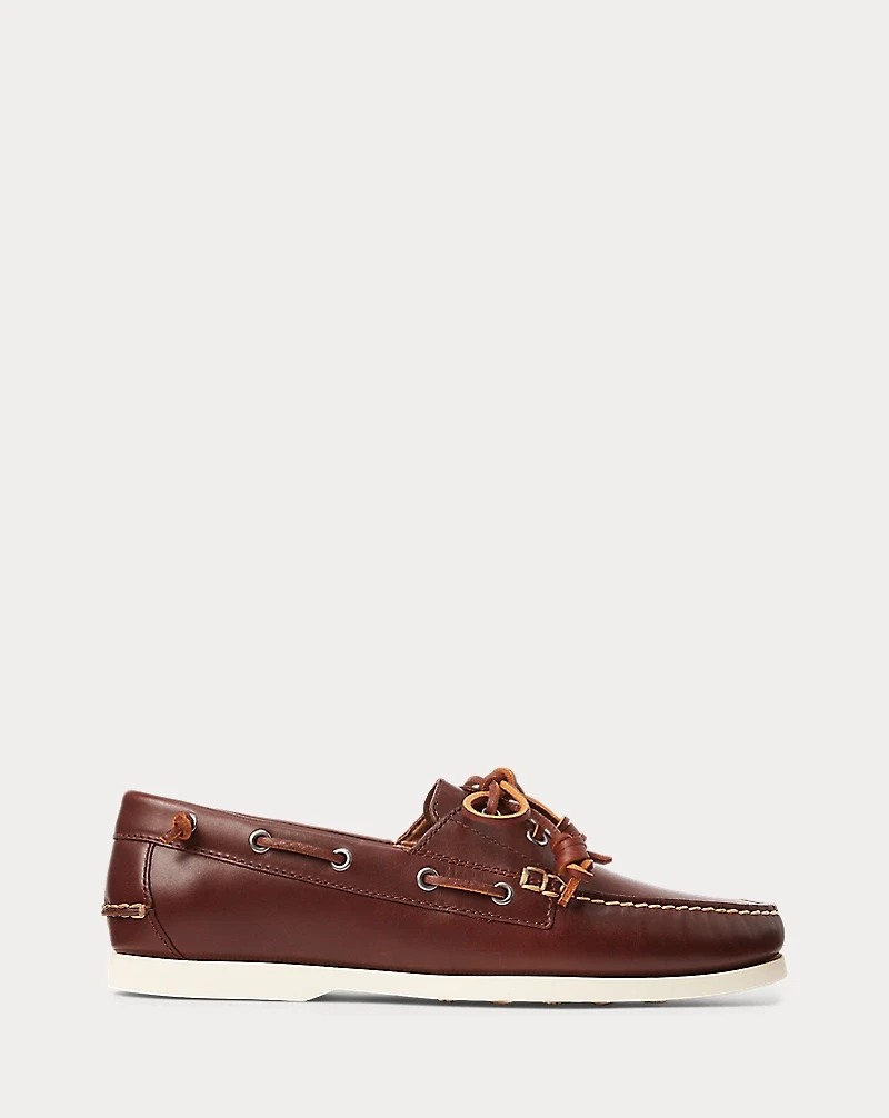 Merton Leather Boat Shoe