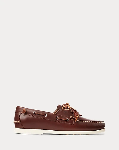 Merton Leather Boat Shoe