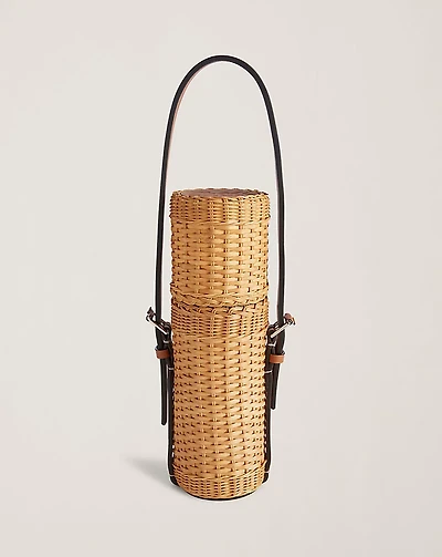 Bailey Wicker Wine Tote