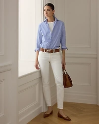 Adrien Relaxed Fit Striped Cotton Shirt