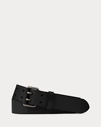 Double-Prong Leather Belt