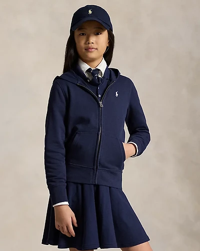 French Terry Full-Zip Hoodie