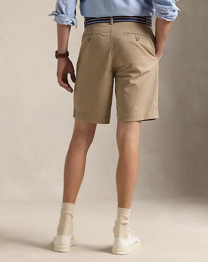 9-Inch Stretch Classic Fit Chino Short
