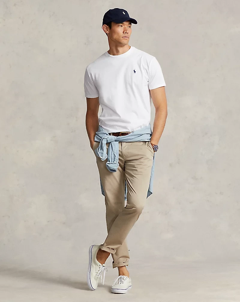 Classic Fit Jersey Crewneck T-Shirt
