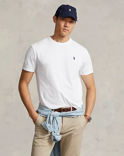 Classic Fit Jersey Crewneck T-Shirt