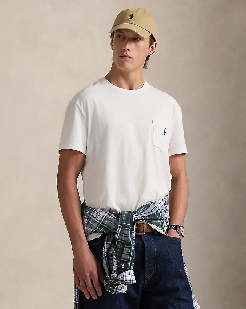 Classic Fit Jersey Pocket T-Shirt