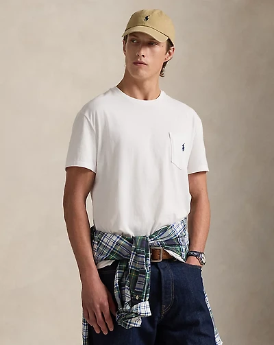 Classic Fit Jersey Pocket T-Shirt