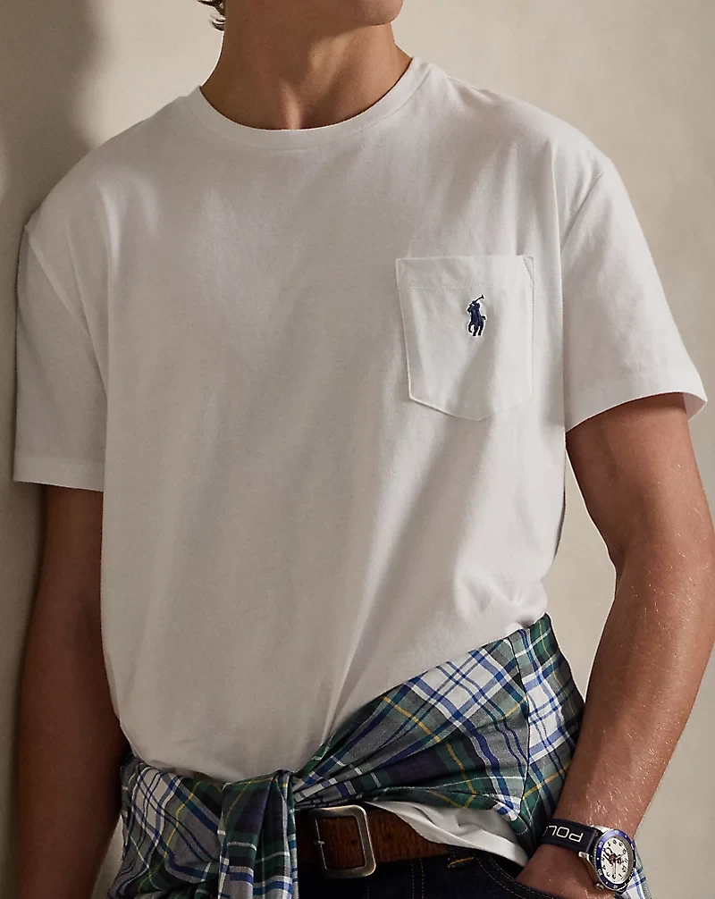 Classic Fit Jersey Pocket T-Shirt