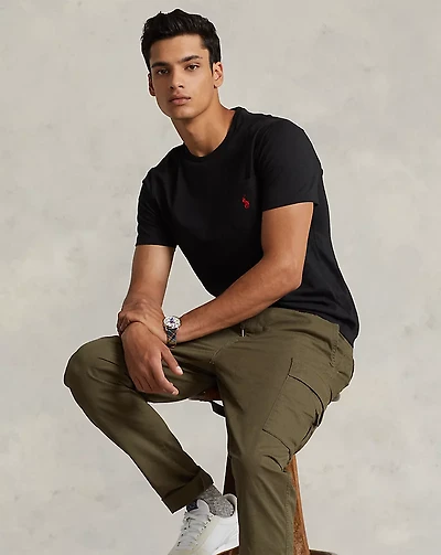 Custom Slim Fit Jersey Pocket T-Shirt