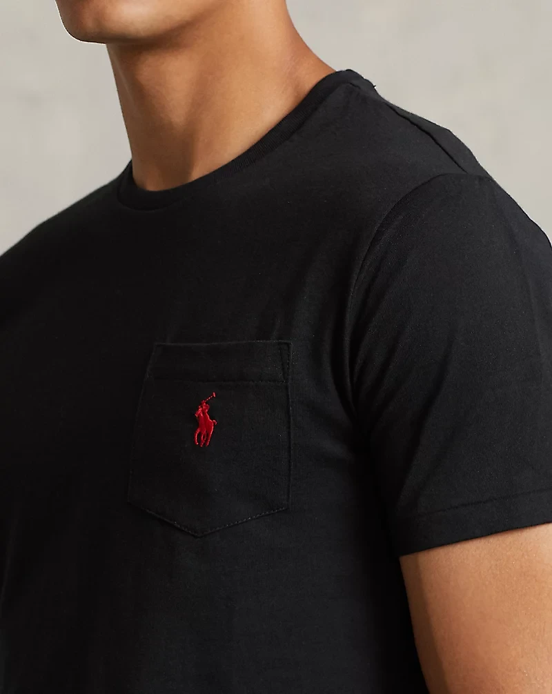 Custom Slim Fit Jersey Pocket T-Shirt