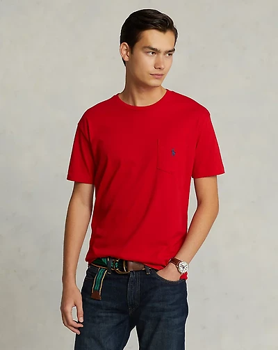 Custom Slim Fit Jersey Pocket T-Shirt