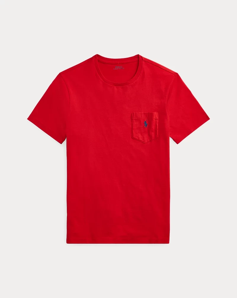 Custom Slim Fit Jersey Pocket T-Shirt