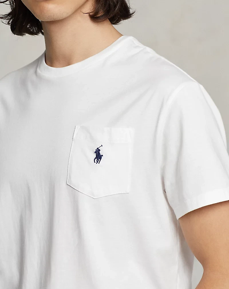 Custom Slim Fit Jersey Pocket T-Shirt