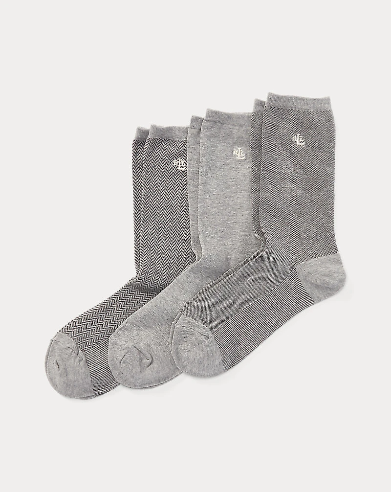 Stretch Cotton Sock 3-Pack