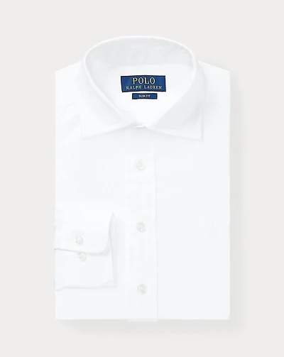 Slim Fit Cotton Broadcloth Dress Shirt