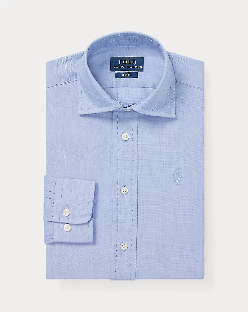Regent Slim Fit Cotton Dress Shirt