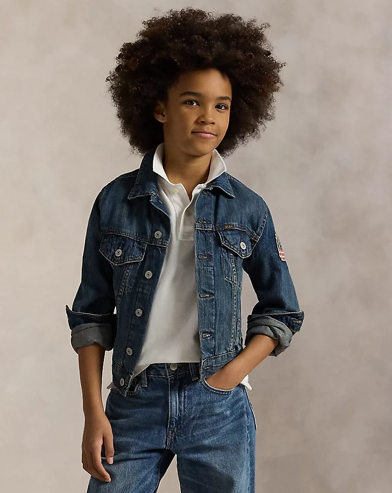 Boys’ Denim Trucker Jacket