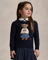 Polo Bear Cotton Sweater