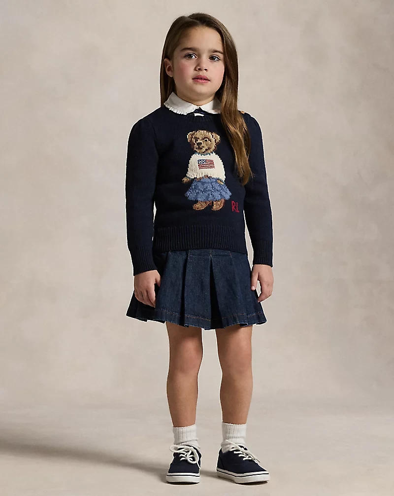Polo Bear Cotton Sweater