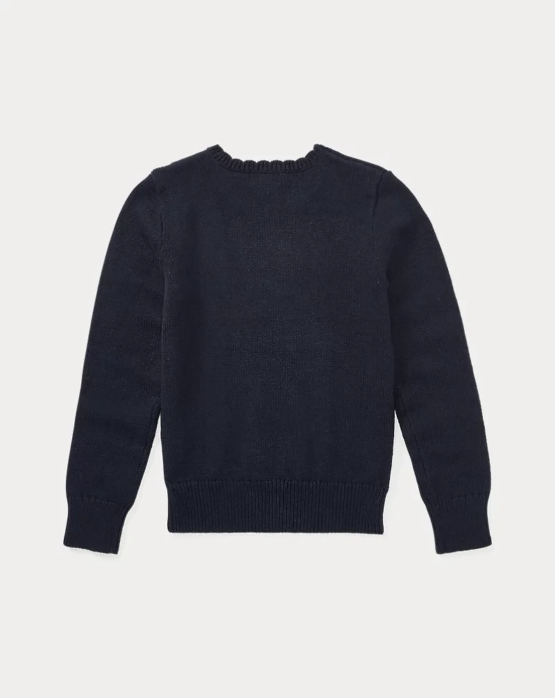 Polo Bear Cotton Sweater