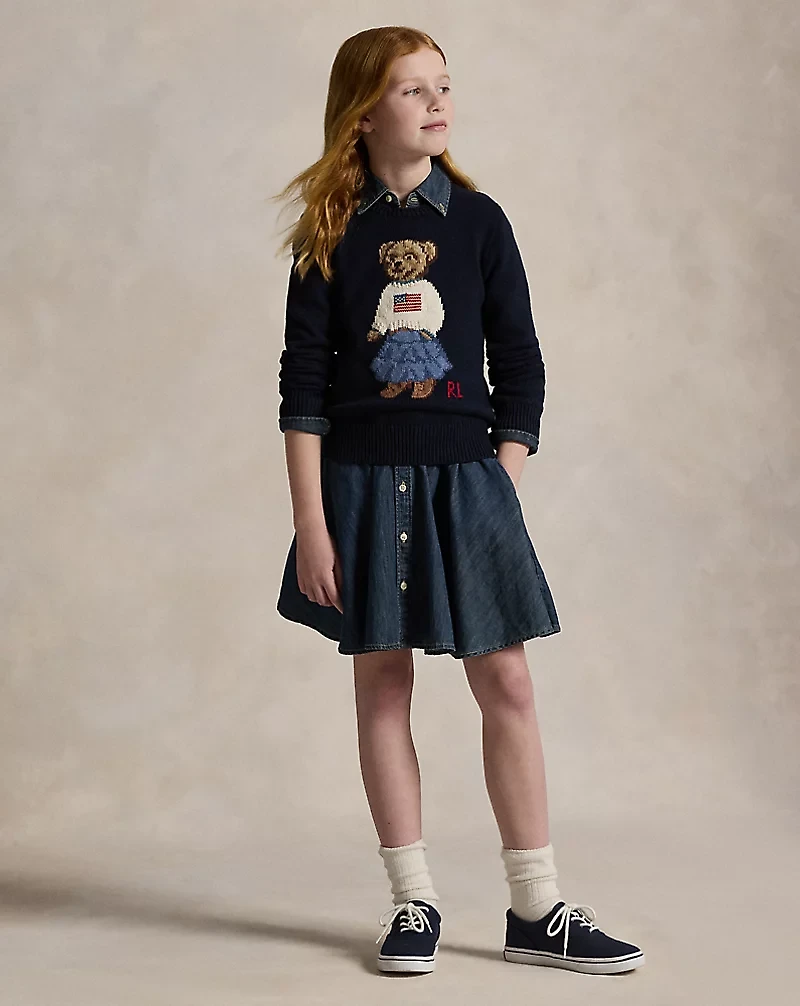 Polo Bear Cotton Sweater