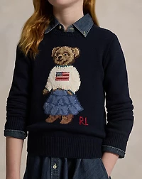 Polo Bear Cotton Sweater