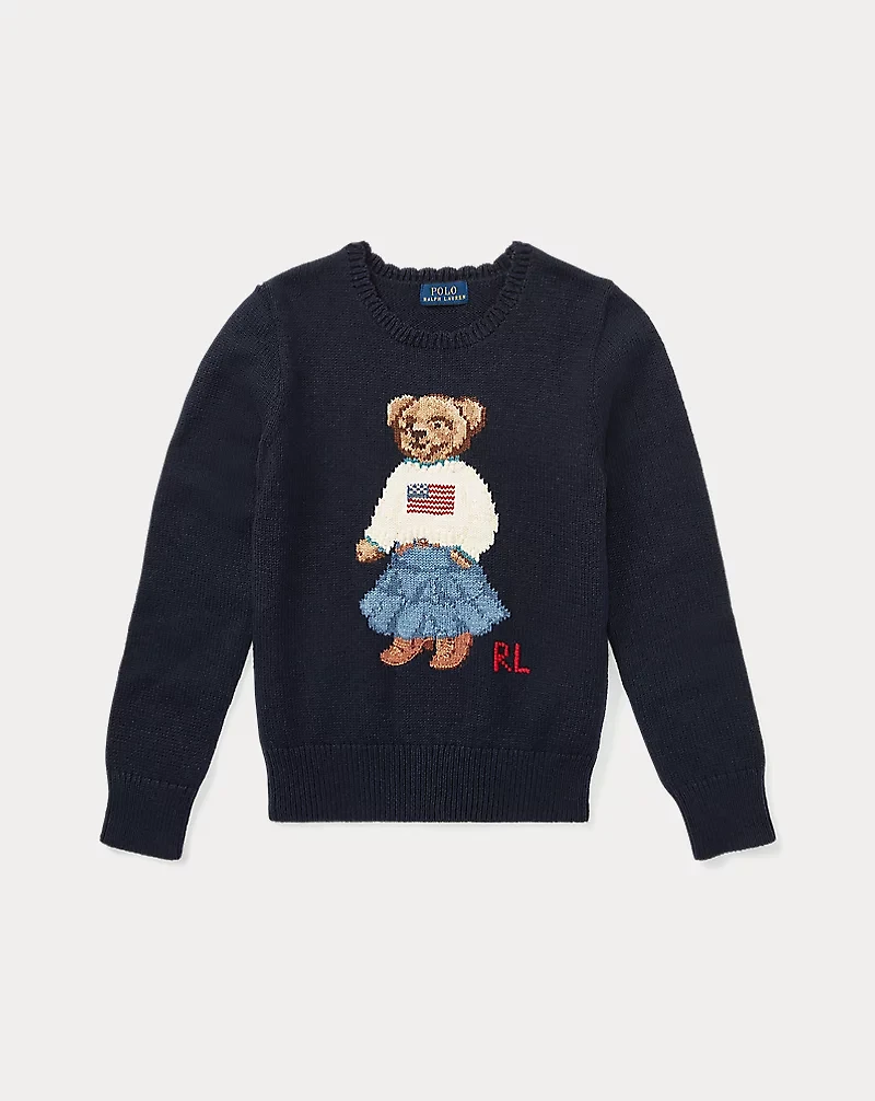 Polo Bear Cotton Sweater