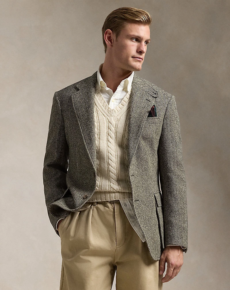 The RL67 Herringbone Jacket