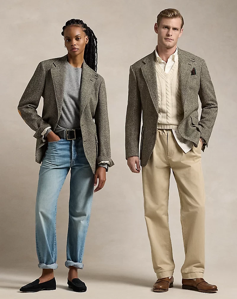 The RL67 Herringbone Jacket