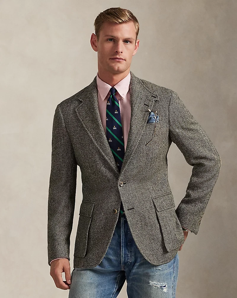 The RL67 Herringbone Jacket