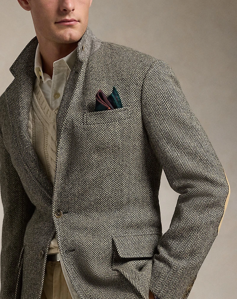 The RL67 Herringbone Jacket