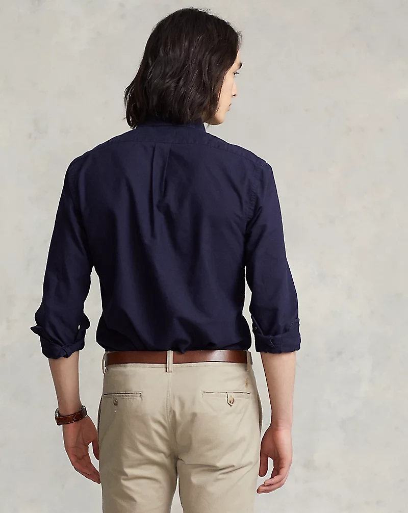 Classic Fit Garment-Dyed Oxford Shirt