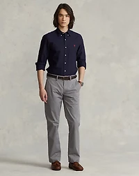 Slim Fit Garment-Dyed Oxford Shirt