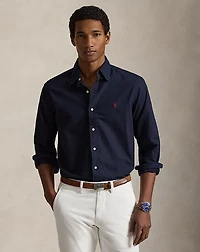 Slim Fit Garment-Dyed Oxford Shirt