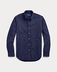 Slim Fit Garment-Dyed Oxford Shirt