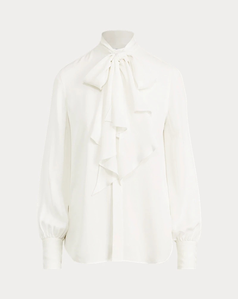 Necktie Silk Shirt