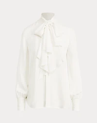 Necktie Silk Shirt