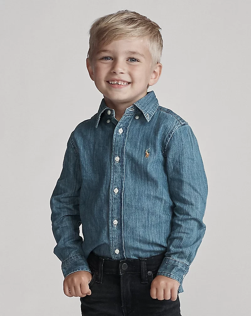 Cotton Denim Shirt