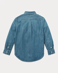 Cotton Denim Shirt