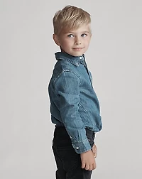 Cotton Denim Shirt