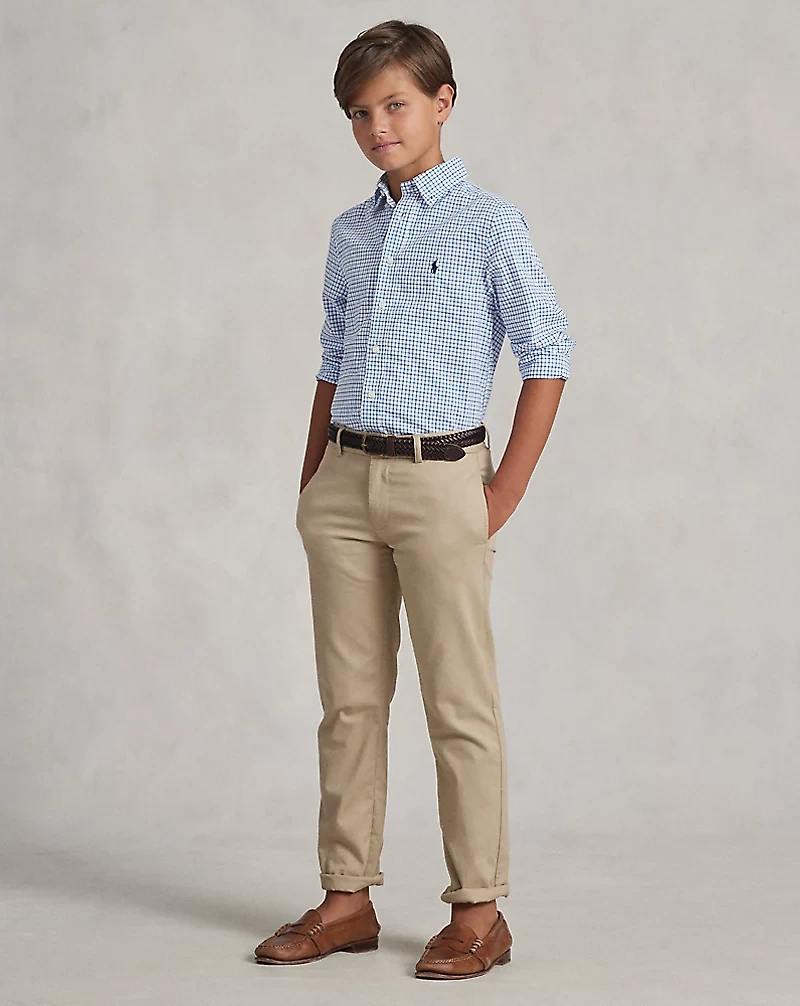 Tattersall Cotton Poplin Shirt