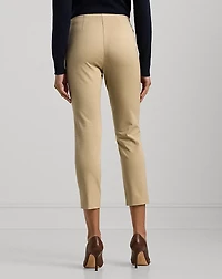 Stretch-Cotton Blend Twill Skinny Pant