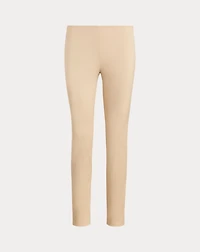 Stretch-Cotton Blend Twill Skinny Pant
