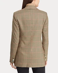 Windowpane Twill Blazer